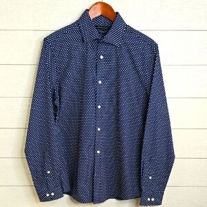 Tommy Hilfiger Navy Blue Casual Button Down Shirt